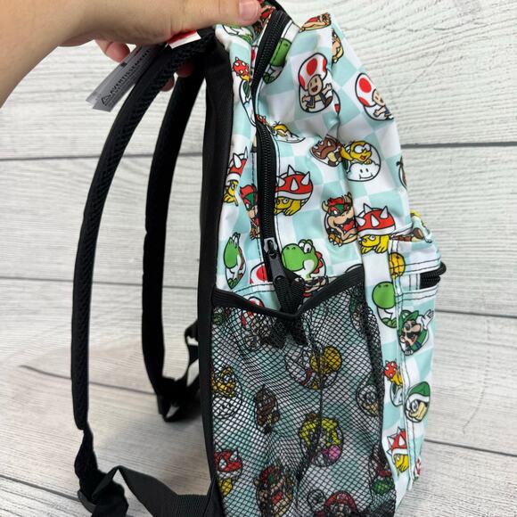 Super Mario Boys Graphic School Backpack & Lunchbox Set - Picture 4 of 12